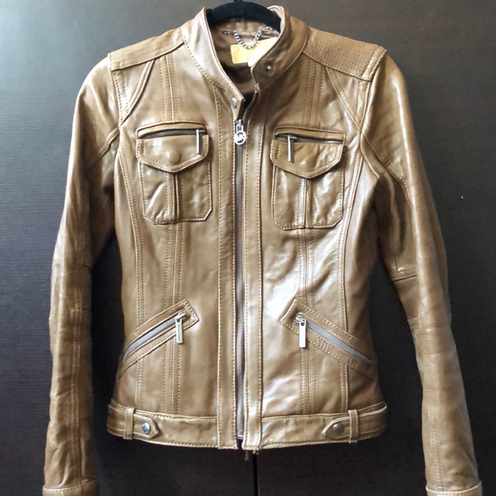 Michael Kors leather jacket